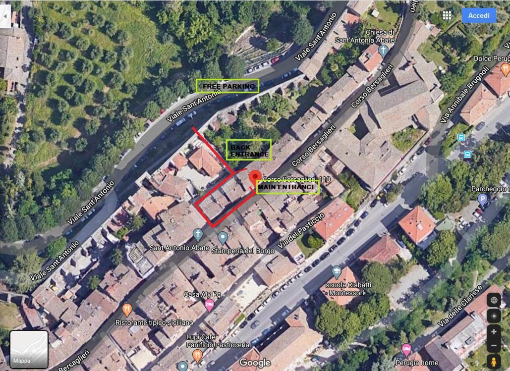 Central- Views - Air Conditioning - Easy Parking -Self Check In Perugia Luaran gambar